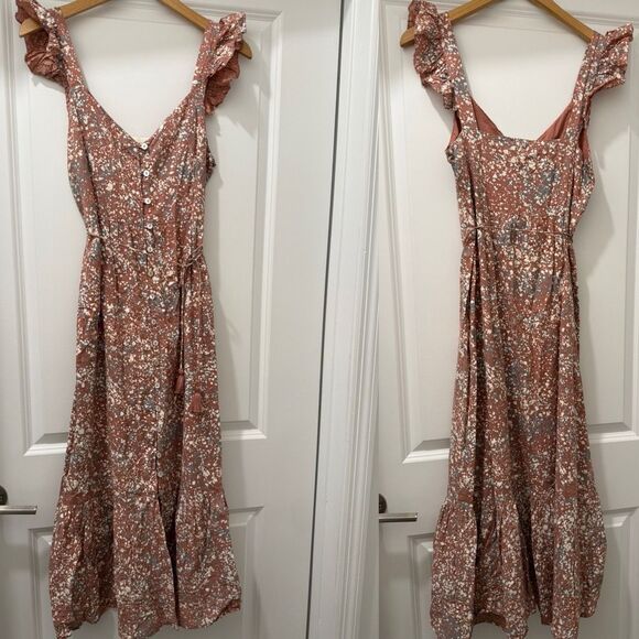 CLEOBELLA Sophia Midi Dress in Marled Print Size S - Picture 2 of 7